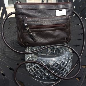 Brown Tignanello Crossbody